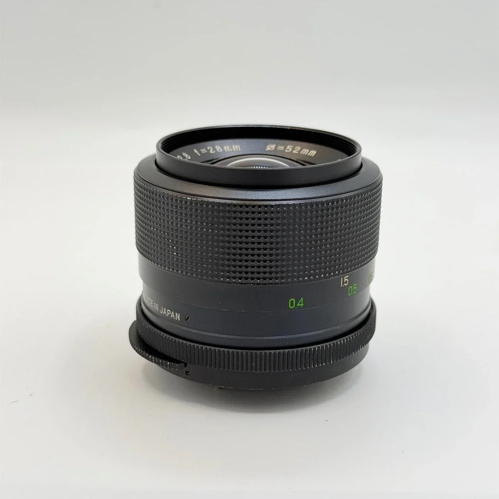 JCPenney Diamatic 28mm f2.8 M42 Wide Angle Prime Lens 52mm Filter No. 316490